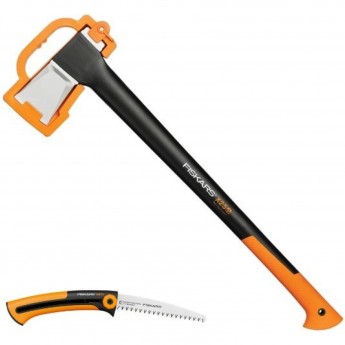 Набор FISKARS: топор Х25, малая садовая пила SW 73