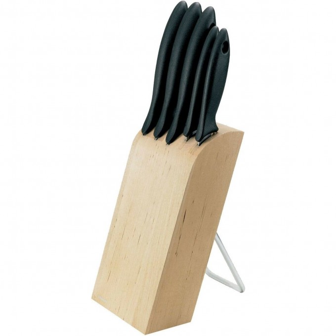 Набор ножей FISKARS ESSENTIAL в блоке (5 шт.) 1023782 Набор ножей FISKARS ESSENTIAL в блоке (5 шт.) 1023782